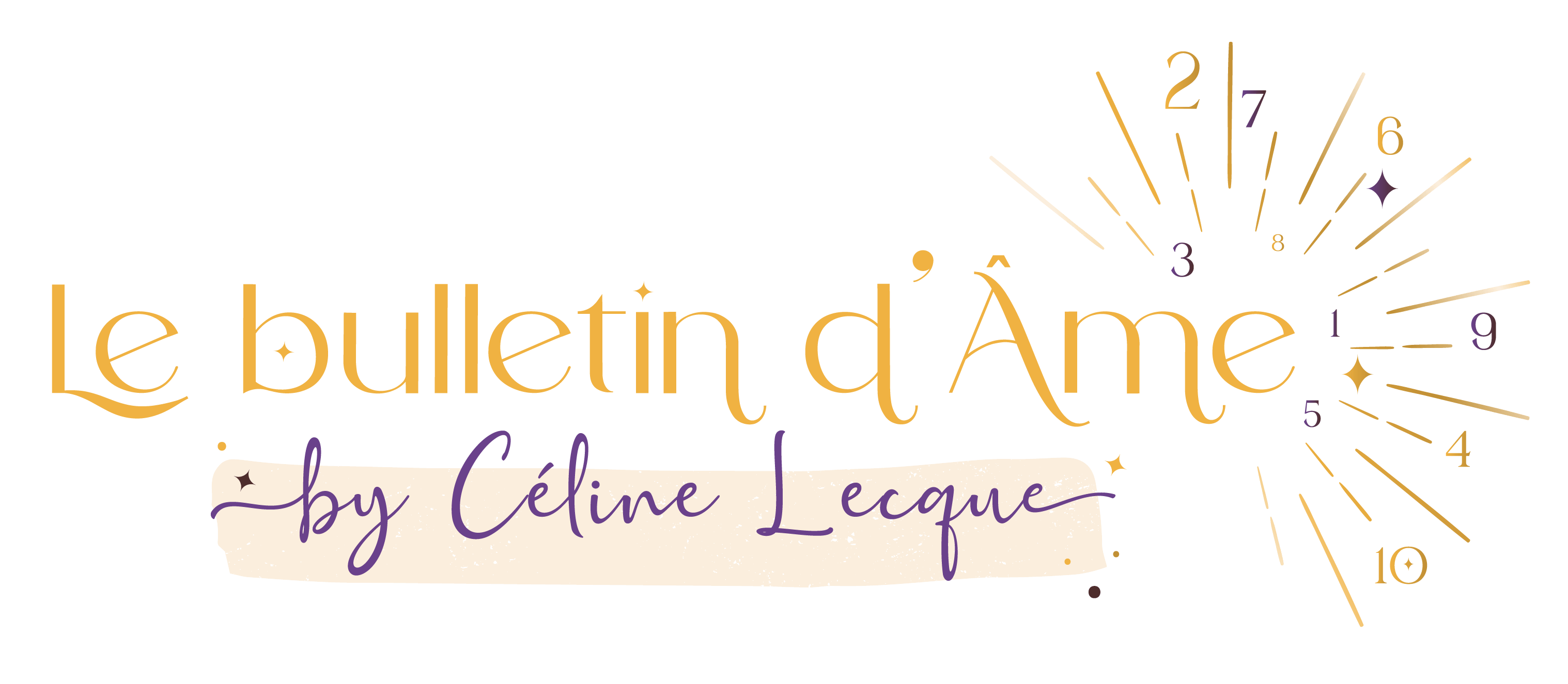 Logo Céline Lecque - création d'univers de marque, d'identité visuelle et de site web