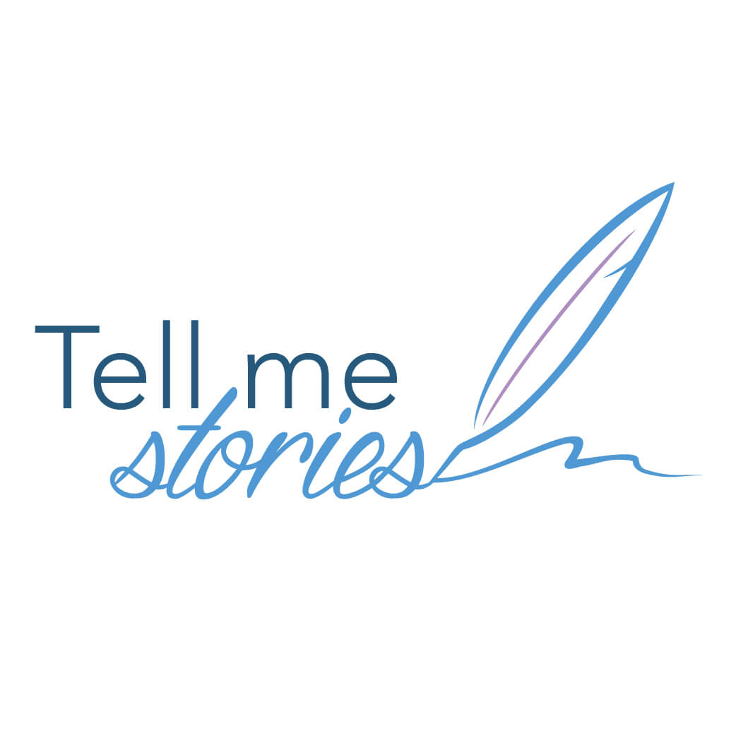 Let You Shine - Rayonnez sur le Web - création de logo et d'identité visuelle pour Tell Me Stories Camille Descamps par Virginie Gruber